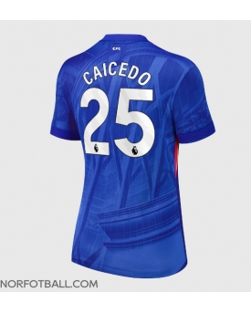 Billige Fotballdrakt Chelsea Moises Caicedo #25 Replika Hjemmedrakt Dame 2025-26 Kortermet Billige Fotballdrakt Chelsea Moises Caicedo #25 Replika Hjemmedrakt Dame 2025-26 Kortermet